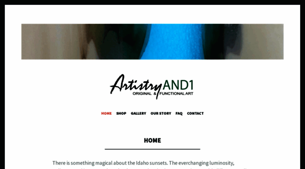 artistryand1.com