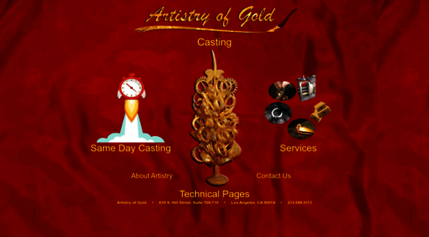 artistryofgold.com