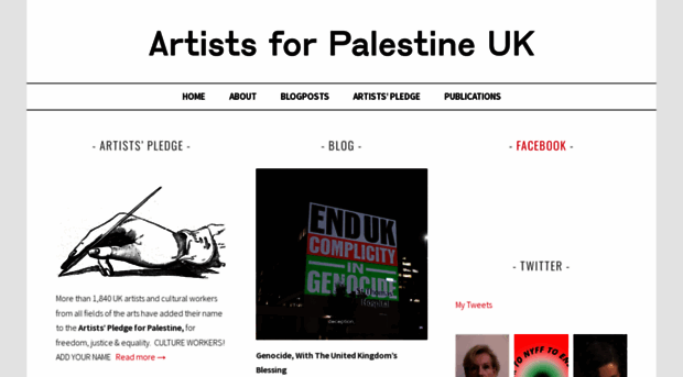 artistsforpalestine.org.uk