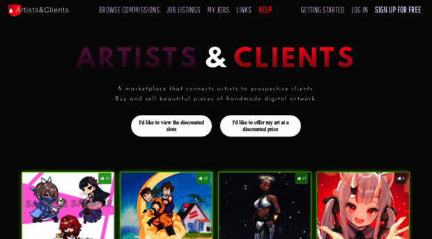 artistsnclients.com