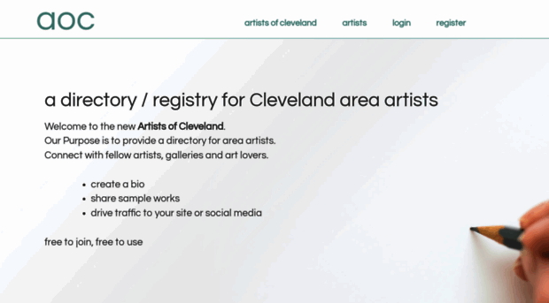 artistsofcleveland.com