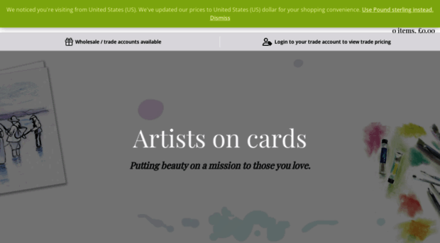 artistsoncards.com