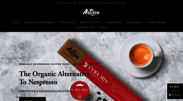 artizancoffee.com