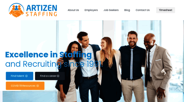 artizenstaffing.com