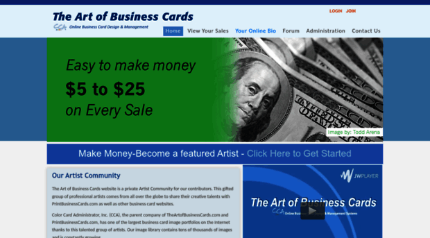 artofbusinesscards.com