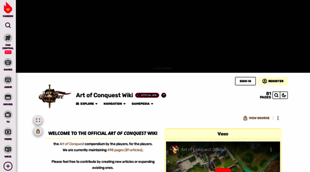 artofconquest.fandom.com