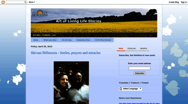 artoflivinglifestories.blogspot.com