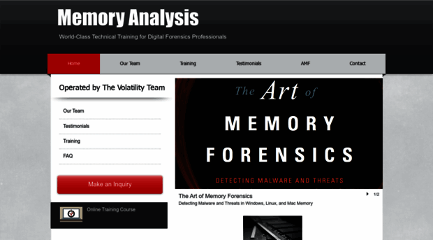 artofmemoryforensics.com