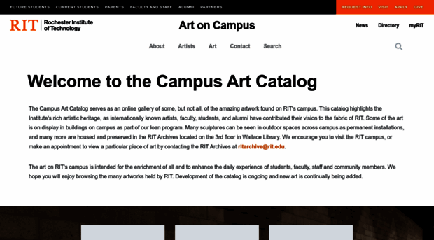 artoncampus.rit.edu