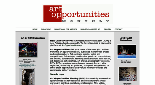 artopportunitiesmonthly.com