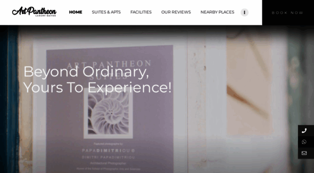 artpantheonsuites.com