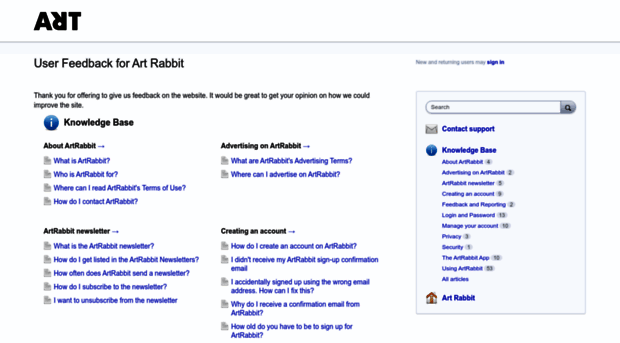 artrabbit.uservoice.com