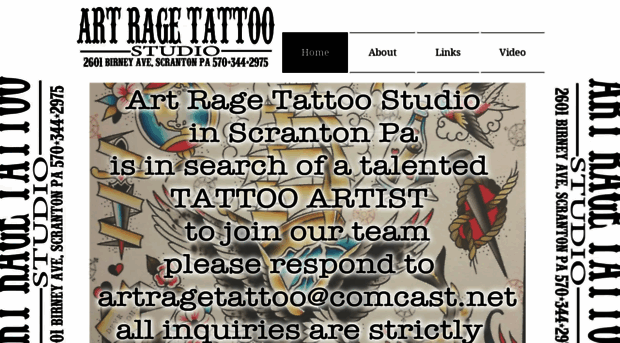 artragetattoo.com