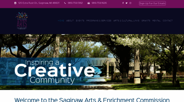 artsaginaw.org