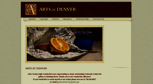 artsatdenver.com