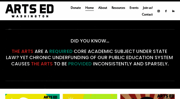 artsedwashington.org