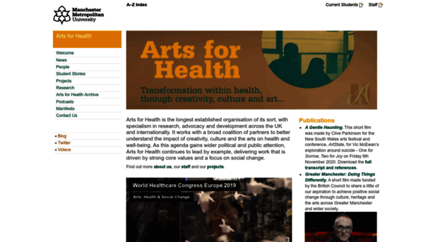 artsforhealth.org