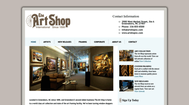 artshopnc.com