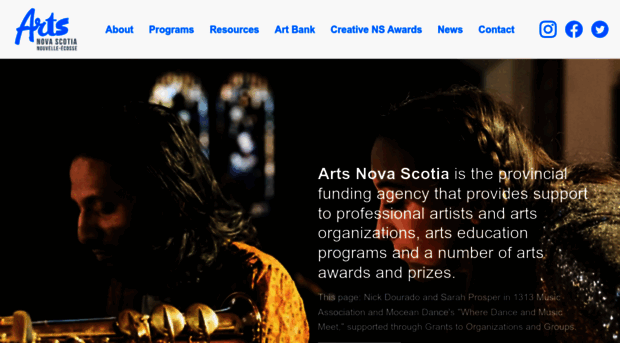 artsns.ca