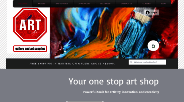 artstopnamibia.com