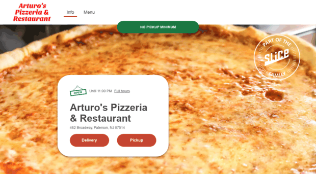 arturospizzeriarestaurant.com