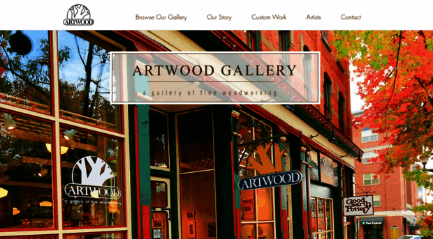 artwoodgallery.com