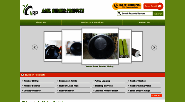 arulrubber.com