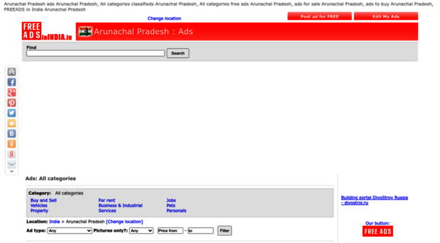 arunachal-pradesh.freeadsinindia.in