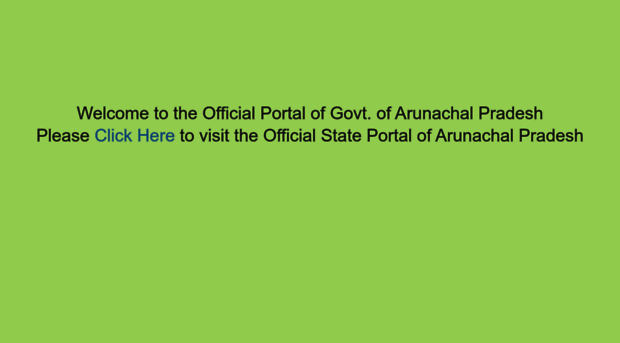 arunachal.gov.in