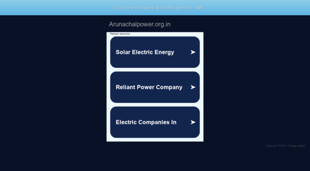 arunachalpower.org.in