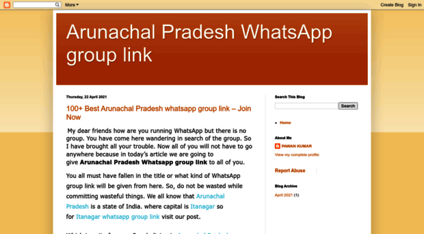 arunachalpradeshwhatsappgrouplink.blogspot.com