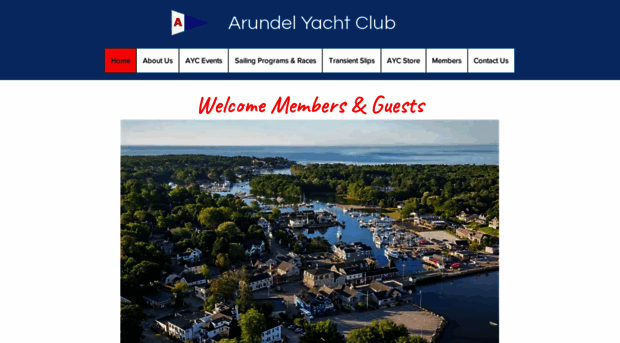 arundelyachtclub.org