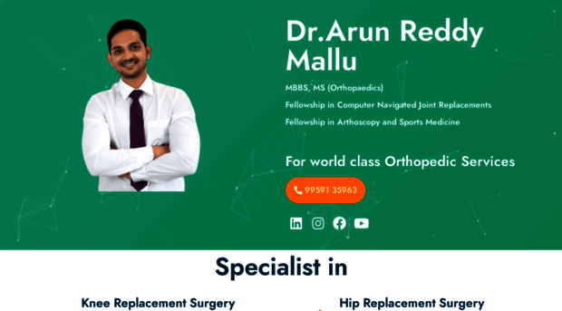 arunreddymallujointspeciality.in