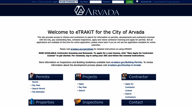 arvadapermits.org