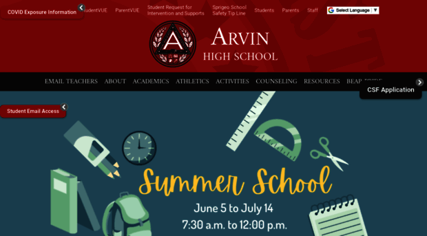 arvin.kernhigh.org