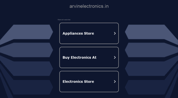 arvinelectronics.in