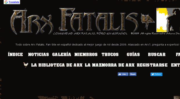 arxfatalis.ultimarpg.com