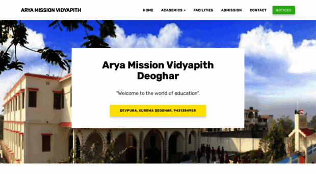 aryamissionvidyapithdeoghar.com