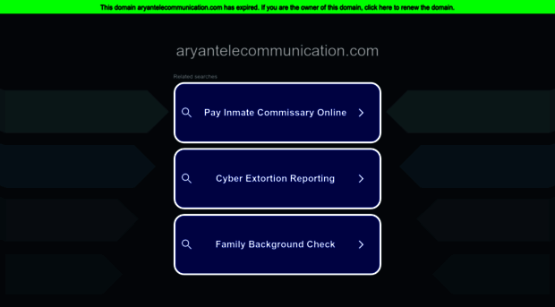 aryantelecommunication.com