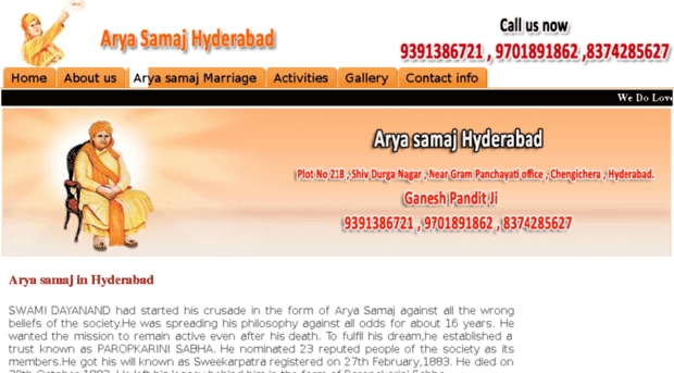 aryasamajhyderabad.com