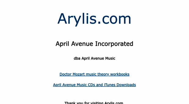 arylis.com