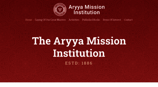 aryyamissioninstitution.org