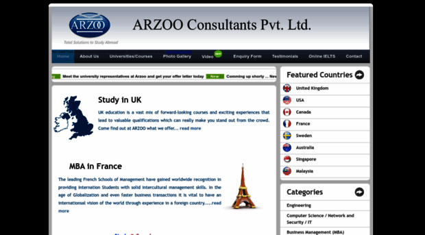 arzooconsultants.com