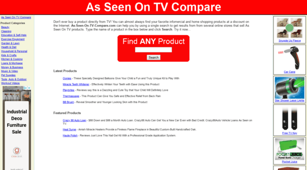 as-seen-on-tv-compare.com