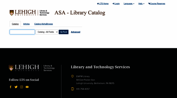 asa.lib.lehigh.edu