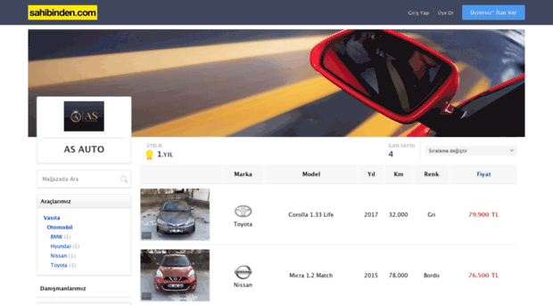 asauto.sahibinden.com