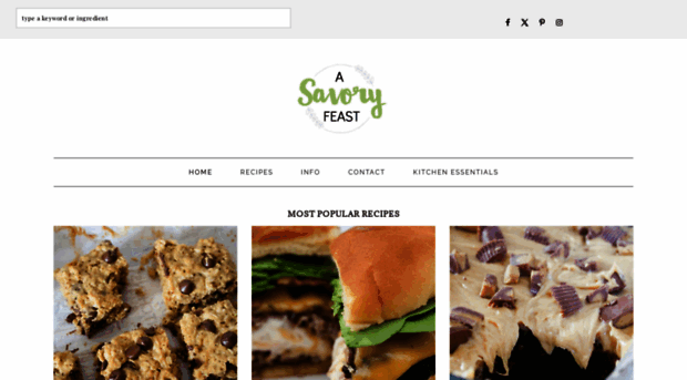 asavoryfeast.com