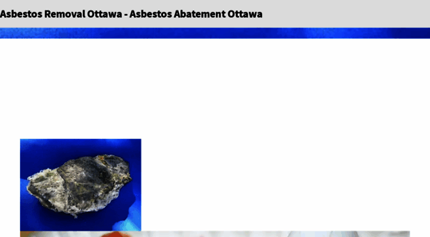 asbestossolutionsottawa.com