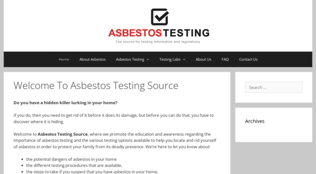 asbestostestingsource.com