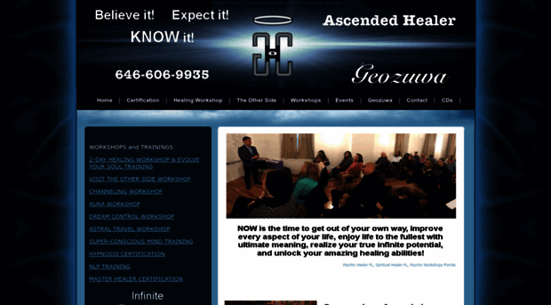 ascendedhealer.com